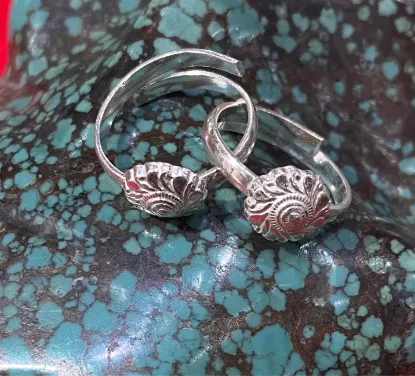 Picture of Pure Silver Toe Ring/ Women/4.5 Gram