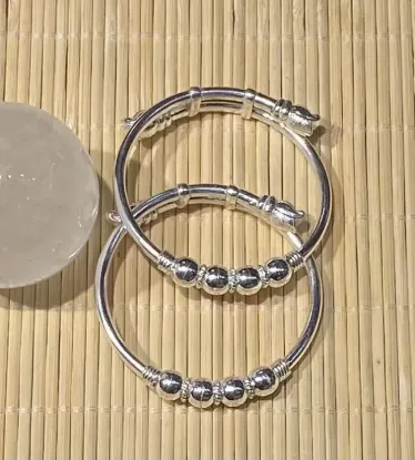 Picture of Pure Silver Kids Pasni Bracelet/Unisex/25 Gram