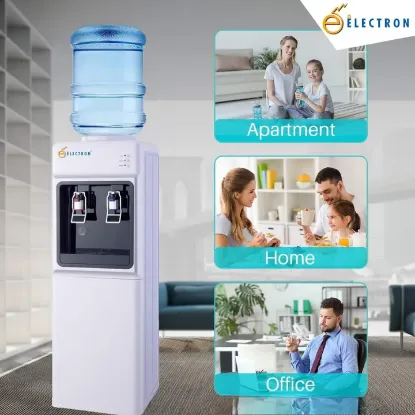 Picture of Electron Hot & Normal Water Dispenser (EL-43N) | Over Heat Protection Water Dispenser With Storage