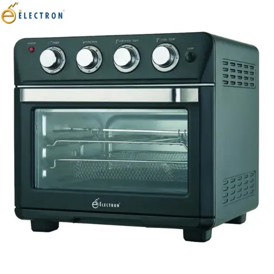Picture of Electron Elvo-25AF Mechanical Air Fryer With Electric Oven 1700W - (Black)