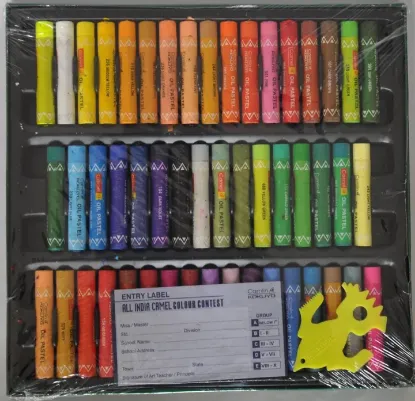 Picture of Camel Oil Pastels, 50 Shades