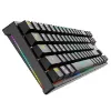 Picture of K71 Hotswappable Keyboard RGB Rainbow Mechanical Gaming Keyboard 71 Keys Detachable Cable - Hotswappable Blue Switch