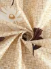 Picture of Home Sizzler 2 Pieces Digital Print Eyelet Polyester Window Floral Opaque Curtains - 5 Feet, Brown - Near Me