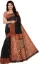 Picture of Printed Manipuri Art Silk Saree (Black)
