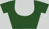 Picture of Printed Banarasi Lycra Blend, Chiffon Saree (Green)