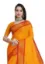 Picture of Printed Kanjivaram Silk Blend, Cotton Silk Saree (Yellow)