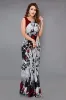 Picture of Printed Daily Wear Georgette Saree (Grey)