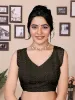 Picture of Printed Daily Wear Georgette Saree (Green)