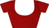 Picture of Floral Print Bollywood Georgette Saree (Red, Beige)