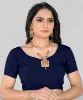 Picture of Polka Print Bollywood Georgette Saree (Light Blue)