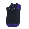 Picture of Pack Of 4 Black /Grey /White /Blue Sports Cotton Ankle Socks For Men-A2306