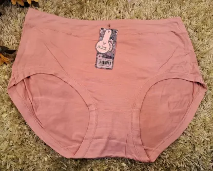 Picture of New Arrivals Plus Size/ Big Size High Waist Lycra Cotton Panty For Women