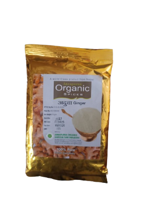 Picture of Annapurna Organic Ginger Powder.